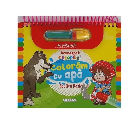 Coperta cărții Descoperă culorile! Scufița Roșie