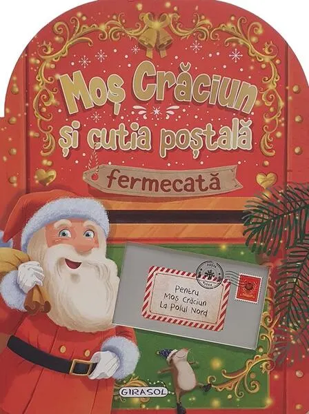 Coperta cărții Moș Crăciun și cutia poștală fermecată