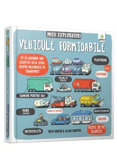 Coperta cărții Vehicule formidabile