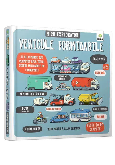 Coperta cărții Vehicule formidabile