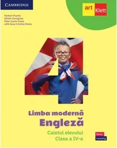 Coperta cărții Limba moderna Engleza. Caietul elevului. Clasa a IV-a