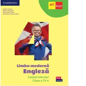 Coperta cărții Limba moderna Engleza. Caietul elevului. Clasa a IV-a