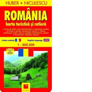 Coperta cărții Romania. Harta turistica si rutiera