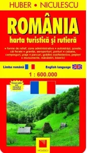 Coperta cărții Romania. Harta turistica si rutiera