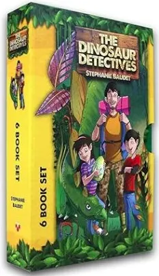 Coperta cărții The Dinosaur Detectives Six-Book Collection