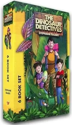 Coperta cărții The Dinosaur Detectives Six-Book Collection