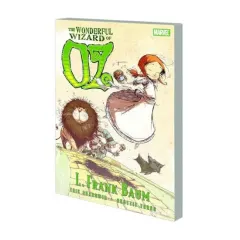 Coperta cărții The Wonderful Wizard of Oz Marvel Illustrated Paperback