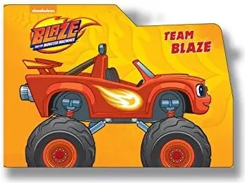 Coperta cărții Blaze Crusher Wheelie Board Book