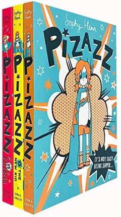 Coperta cărții The Super Awesome New Superhero Pizazz Series 3 Books Collection