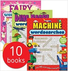 Coperta cărții Wordsearch Fun X 10 PBS In Ziplock (Collection)