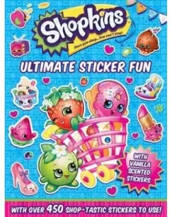 Coperta cărții Shopkins Ulitmate Sticker Fun