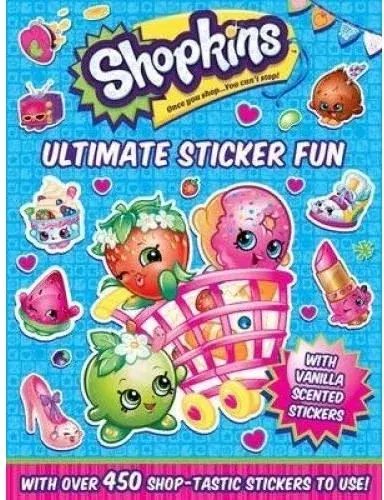 Coperta cărții Shopkins Ulitmate Sticker Fun