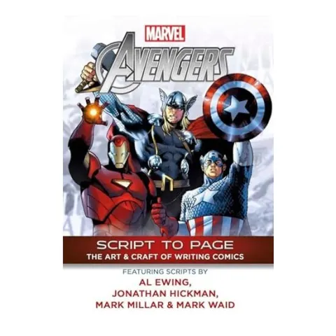 Coperta cărții Marvel's Avengers - Script to Page