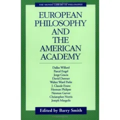 Coperta cărții European Philosophy and the American Academy