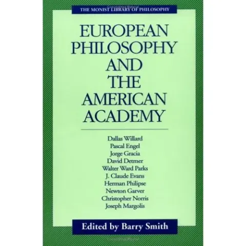 Coperta cărții European Philosophy and the American Academy