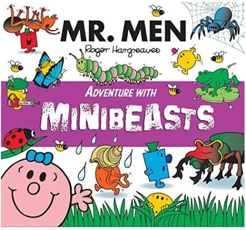 Coperta cărții Mr. Men Adventure with Minibeasts