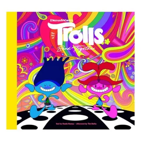 Coperta cărții Art of DreamWorks Trolls Band Together