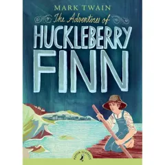 Coperta cărții The Adventures of Huckleberry Finn (Puffin Classics)