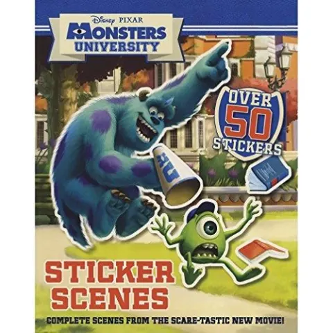 Coperta cărții Disney Monsters University: Sticker Scene