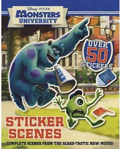 Coperta cărții Disney Monsters University: Sticker Scene