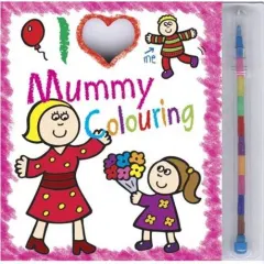 Coperta cărții I Love Mummy Colouring Pad