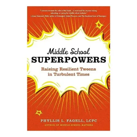 Coperta cărții Middle School Superpowers, Phyllis L. Fagell