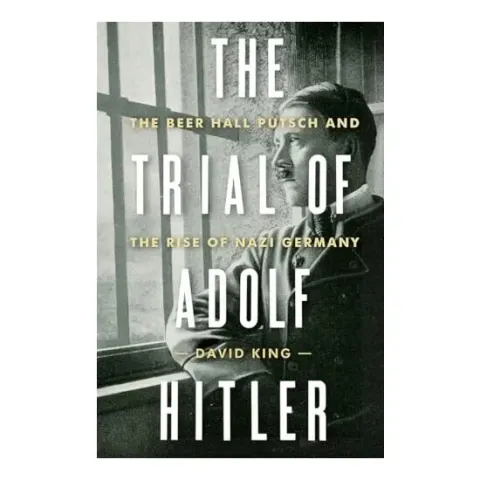 Coperta cărții The trial of Adolf Hitler