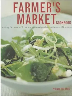 Coperta cărții Farmer's Market Cookbook, Ysanne Spevack