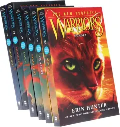 Coperta cărții Warrior Cats: Series 2 - The New Prophecy - 6 Books Collection Set
