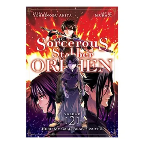 Coperta cărții Sorcerous Stabber Orphen Vol. 2, Yoshinobu Akita, Muraji