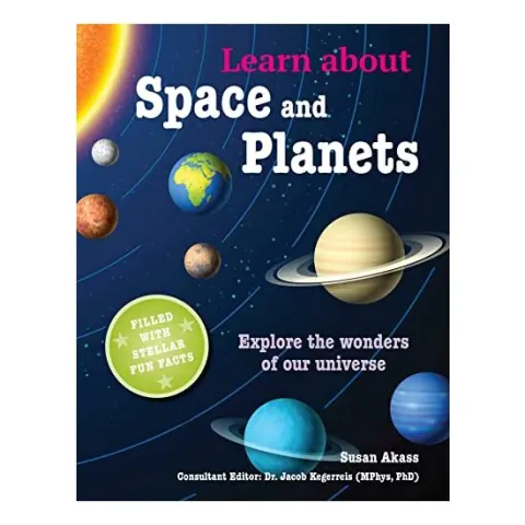 Coperta cărții Learn about Space and Planets, Susan Akass, Jacob Kegerreis