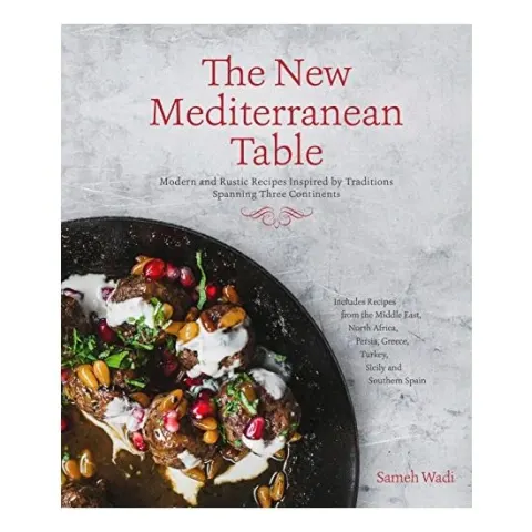Coperta cărții The New Mediterranean Table, Sameh Wadi