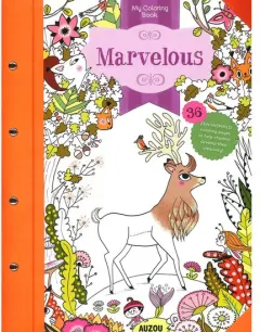 Coperta cărții My Coloring Book: Marvelous, Gaelle Duhaze