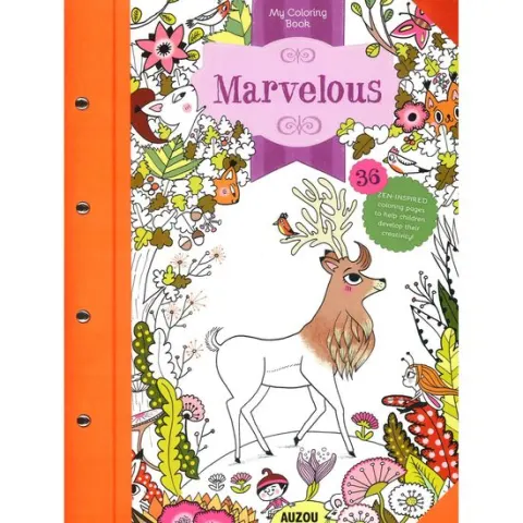 Coperta cărții My Coloring Book: Marvelous, Gaelle Duhaze