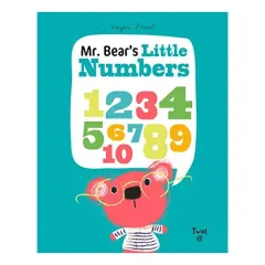 Coperta cărții Mr. Bear's Little Numbers, Virginie Aracil