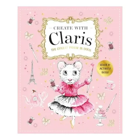 Coperta cărții Claris : a Très Chic Activity Book : Claris, MEGAN HESS