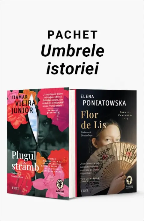 Coperta cărții Pachet Umbrele istoriei. Plugul strâmb/Flor de Lis - Itamar Vieira Junior