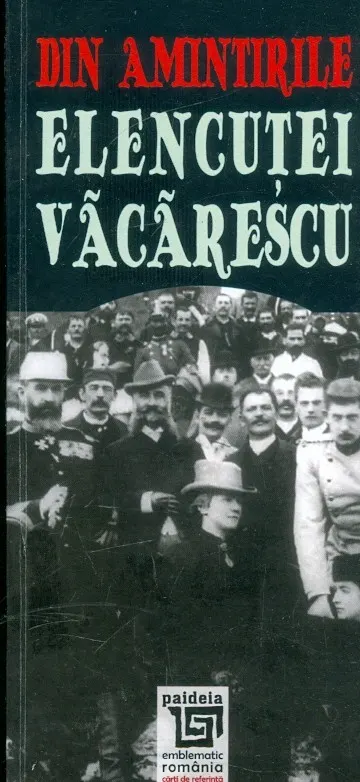 Coperta cărții Din amintirile Elencuței Văcărescu