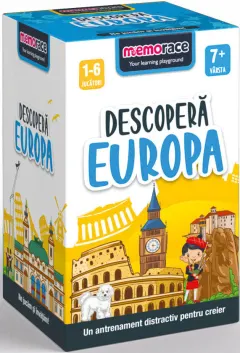 Coperta cărții Memorace - Descopera Europa