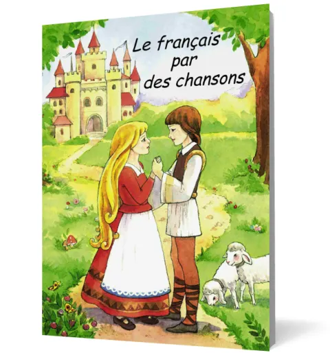 Coperta cărții Le francais par des chansons (contine caseta)