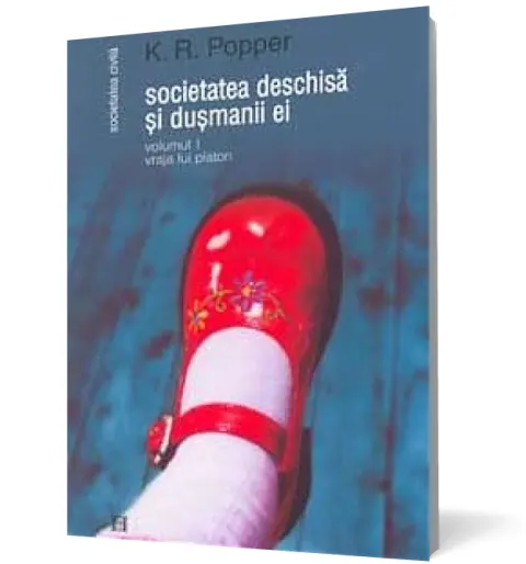 Coperta cărții Societatea deschisa si dusmanii ei - vol. 1. Vraja lui Platon