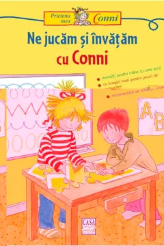 Coperta cărții Ne jucăm și învățăm cu Conni
