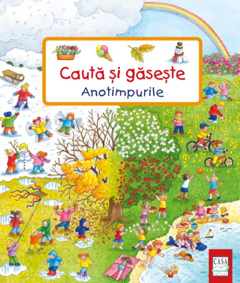 Coperta cărții Caută și găsește - Anotimpurile