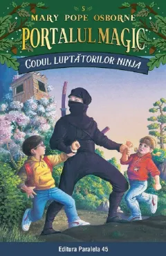 Coperta cărții Codul luptatorilor Ninja. Portalul magic nr. 5
