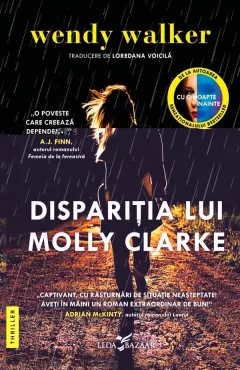 Coperta cărții Disparitia lui Molly Clarke