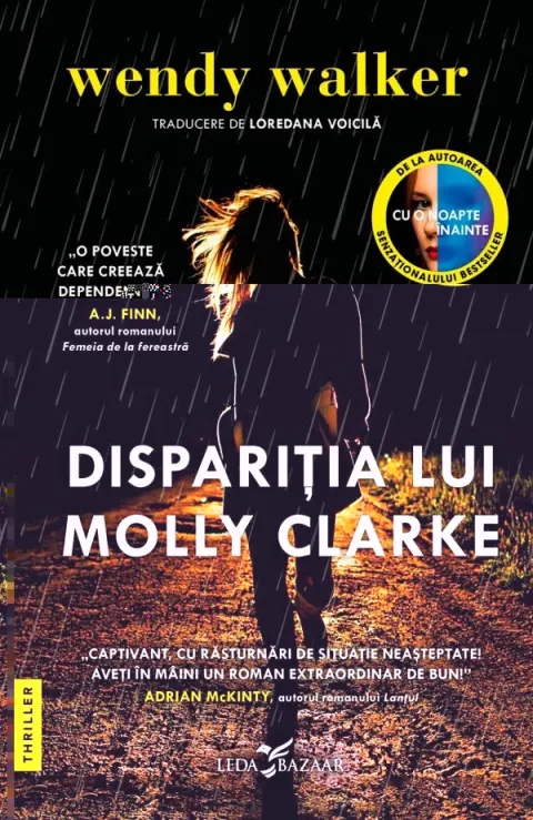Coperta cărții Disparitia lui Molly Clarke