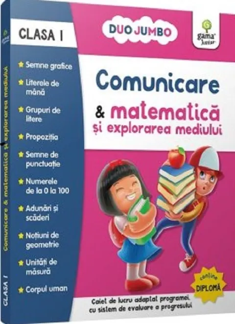 Coperta cărții Comunicare & matematica si explorarea mediului. Clasa I