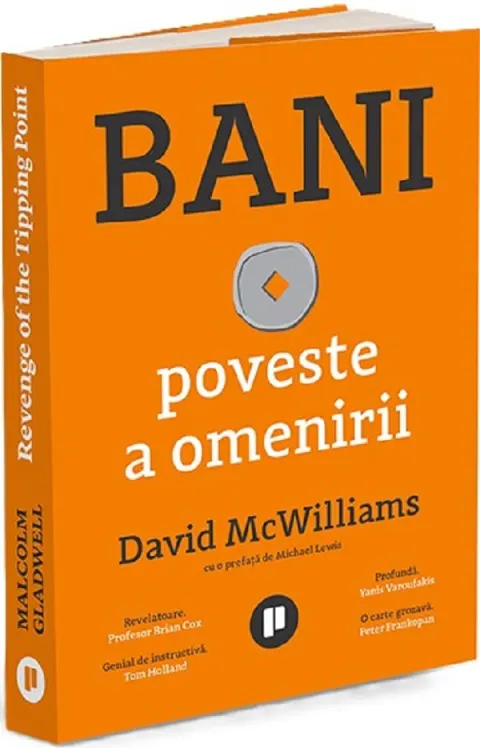 Coperta cărții Bani. O poveste a omenirii