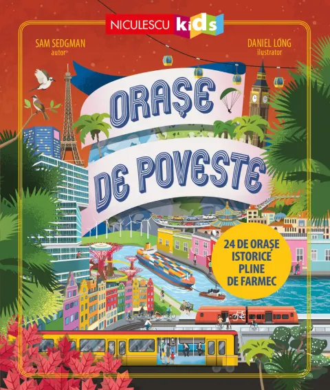 Coperta cărții Orașe de poveste. 24 de orașe istorice pline de farmec