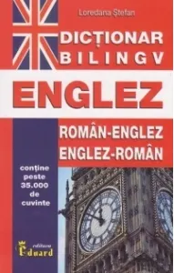 Coperta cărții Dictionar bilingv roman-englez / englez-roman
